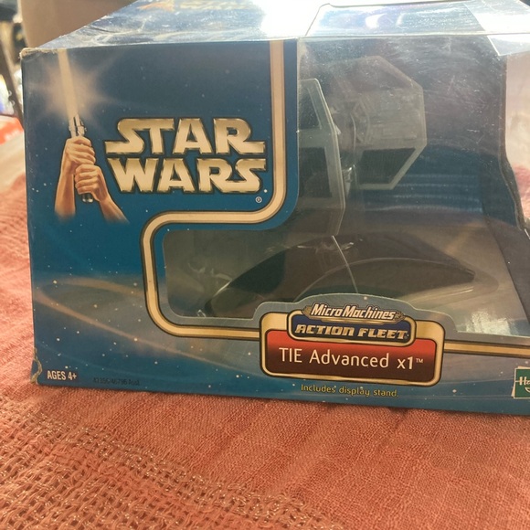 Star Wars Other - Star Wars TIE Advanced x1 Micro Machines Action Fleet - Blue and Black
